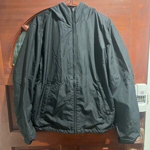 UNIQLO Reversible Black Hooded Jacket